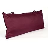 Outback Reversible hammock pillow, Burgundy/Sand