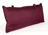 Outback Reversible hammock pillow, Burgundy/Sand