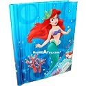 Little Mermaid Ariel Magnetic Photo Album Picturestorage Disney Blue