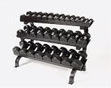 3 Tier Shelf Dumbbell Rack