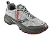 UK Gear PT-03 SC Mens Road Running Shoe - Grey-Red-Black - UK size: 14, US size: 14.5 , EU size: 50
