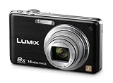Panasonic LUMIX DMC-FS30EG-K Digitalkamera (14 Megapixel, 8-fach opt. Zoom, 6,86 cm Display, Bildstabilisator) schwarz