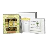 Maynard&Child Premium Variety Gift Pack of Stuffed Blue Cheese, Harissa, Picante Olives, Olive Tongs & Cocktail Napkins
