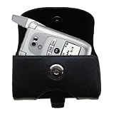 Horizontal Leather Case with Belt Clip/Loop for the Nextel i870 / i875
