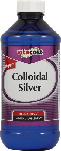 Vitacost Colloidal Silver - 10 ppm -- 8 fl oz