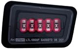 Hummer H2 Bumper Lights Rear, Bermuda Black