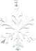 Sterling Silver Snowflake Pendant