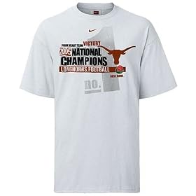 2006 Rose Bowl Nike Official Locker Room Tee - Texas
