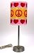 Peace and Love Lamp w/ Nickel Base