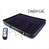 Easy Riser Blue Queen Size PillowTop Air Bed with Remote Control