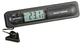 Produkt-Bild: Unitec 77033 Dig.Thermometer mit Uhr  f&uuml;r innen und au&szlig;en