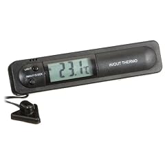 Unitec 77033 Dig.Thermometer mit Uhr  f�r innen und au�en
