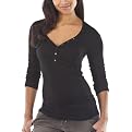Converse&reg; One Star&reg; Womens Madero Henley - Ebony