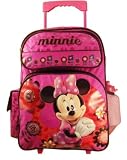 Minnie Mouse Large Rolling School Backpack