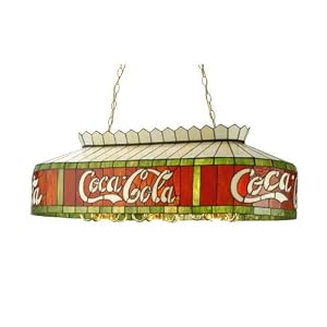 Meyda Tiffany 29287 Polished Brass Coca-Cola Traditional Classic Eighteen Light Down...