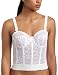 Goddess Women's Lace Bustier Bra, White, 36D
