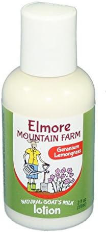 Elmore Mountain Farm Natural Goat's Milk Lotion (2 oz, Geranium Lemongrass)