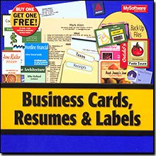 Business Cards, Labels & Resumes