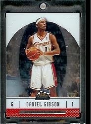 2006/07 Topps Finest #79 Daniel Gibson Cleveland Cavaliers Rookie Basketball Card Basketball Card - Mint Condition - In Protective Display Case !