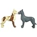 Westland Giftware Mwah Magnetic Great Danes Salt and Pepper Shaker Set, 3-1/2-Inch