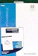 Mead Cambridge Stiff-Back Planning Pad,Quad Ruled, 8.5 x 11 White,80 Sheets #59878 (3-Pack)