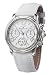 Blancpain 3485F-1127-97B Women White Dial Leather Alligator Women's Automatic Chronograph Watch