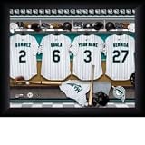Florida Marlins Personalized Locker Room Print