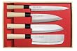 Messerset Japan SekiRyu 4er incl. ein chinesischer Kombistein