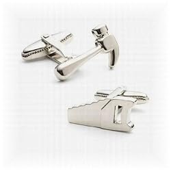 Hammer and Saw Cufflinks