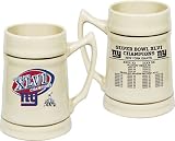 New York Giants Superbowl Super Bowl XLVI 46 Champions Stoneware Stein