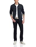 41ZGr2MSiwL. SL160  Calvin Klein Jeans Mens Petrol Denim Jacket