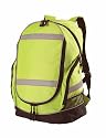 High visibility rucksack / backpack Yellow