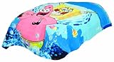 Nickelodeon SpongeBob Chicken Fight Super Soft Micro Raschel Twin/Full Comf ....