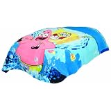 Nickelodeon SpongeBob Chicken Fight Super Soft Micro Raschel Twin/Full Comforter