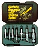 Tools & Hardware : 7 Piece Drill-Out Screw Extractor Set