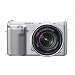 Sony NEX-F3KS Systemkamera (16 Megapixel, 7,5 cm (3 Zoll) Display, 3D Schwenkpanorama, Live View, Full-HD) Inkl. SEL 18-55mm Zoom-Objektiv silber
