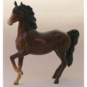 Beswick Prancing Arab Type Horse - Model 1261