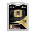 PNY Optima 2GB SD Class 4 Flash Memory Card P-SD2GB-EF