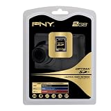 PNY P-SD2GB-FS Optima 2GB Secure Digital Class 4 Flash Memory Card