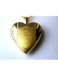 First Communion Heart Locket