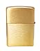 Zippo Floral Brushed Brass Pocket Lighter