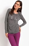 41ZH0i3qeZL. SL160  Armani Exchange A|X Sequined Top