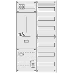 Z�hlerschrank von ABN -1-Familienvariante- S 26 S3