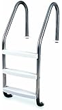 Hydro Tools 87905 3-Step In-Ground Stainless Steel Ladder