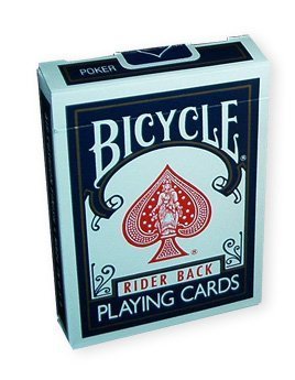 Bicycle Poker Size Standard Index Playing Cards (Blue)