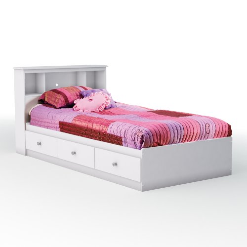 South Shore Furniture, Crystal Collection, Twin Mates Bed 39