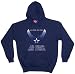 Air Force Wings Logo - Navy Hoodie Pullover Sweatshirt