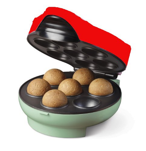 Nostalgia Electrics Jfd-100 Donut Holes Maker (Red)