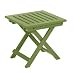 Kitchen & Housewares : Folding Adirondack Side Table - Moss Green