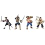 Exclusive to Amazon.co.uk.  Le Toy Van - Papo Blue Pirates  (Wooden Leg Captain / Conquistador Pirate / Cannon Pirate / Pirate with Grapnel )